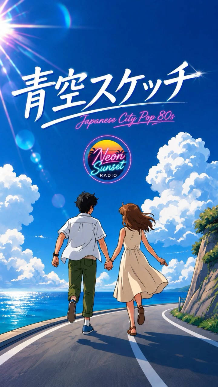 青空スケッチ ☁️ 80s Anime Summer Memories #citypop #anime - YouTube
