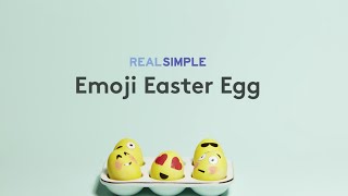DIY Emoji Easter Eggs | Real Simple