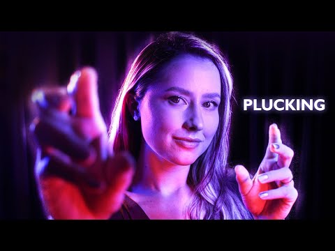 HYPNOTIZING ASMR TO REMOVE YOUR NEGATIVE ENERGIES with MOUTH SOUNDS, HAND MOVEMENTS, AND PLUCKING