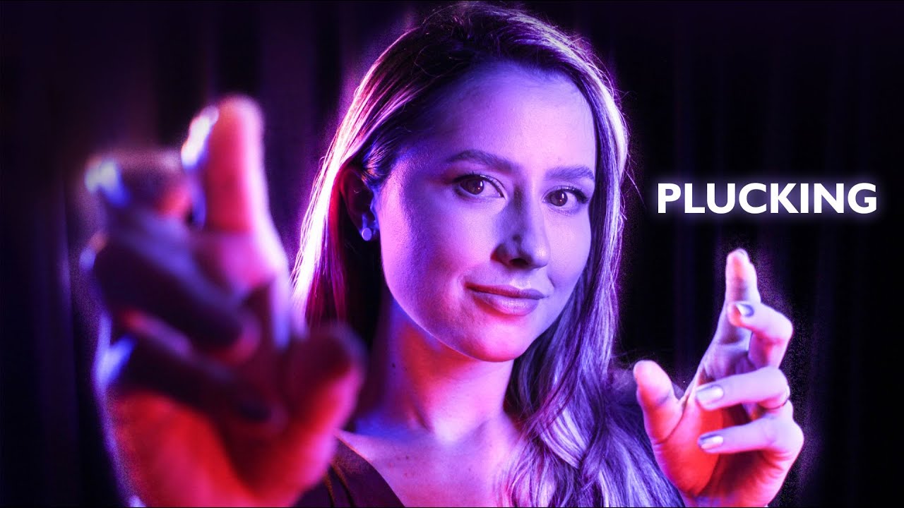 HYPNOTIZING ASMR TO REMOVE YOUR NEGATIVE ENERGIES with MOUTH SOUNDS, HAND MOVEMENTS, AND PLUCKING