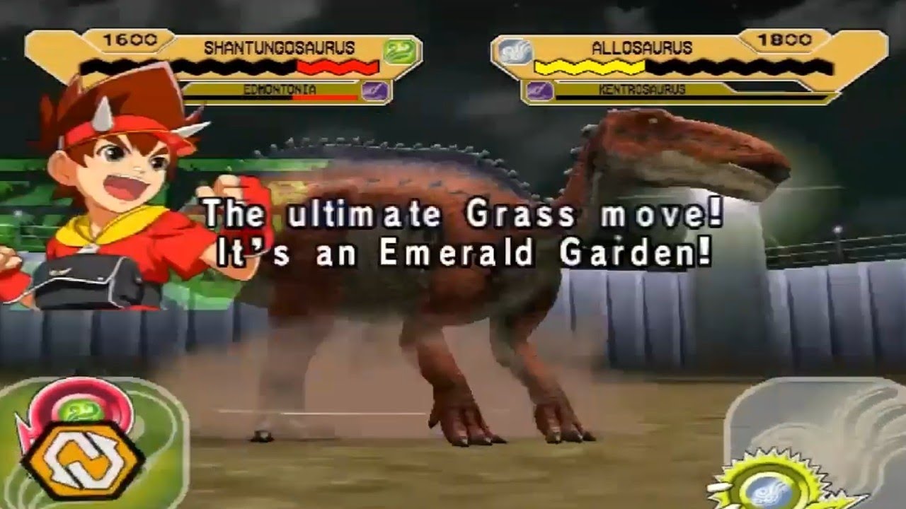 EMERALD GARDEN 5 TIMES Dinosaur King Arcade Game 恐竜キング
