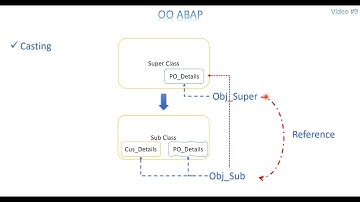 Video 9: OO ABAP - Narrow and Wide Casting