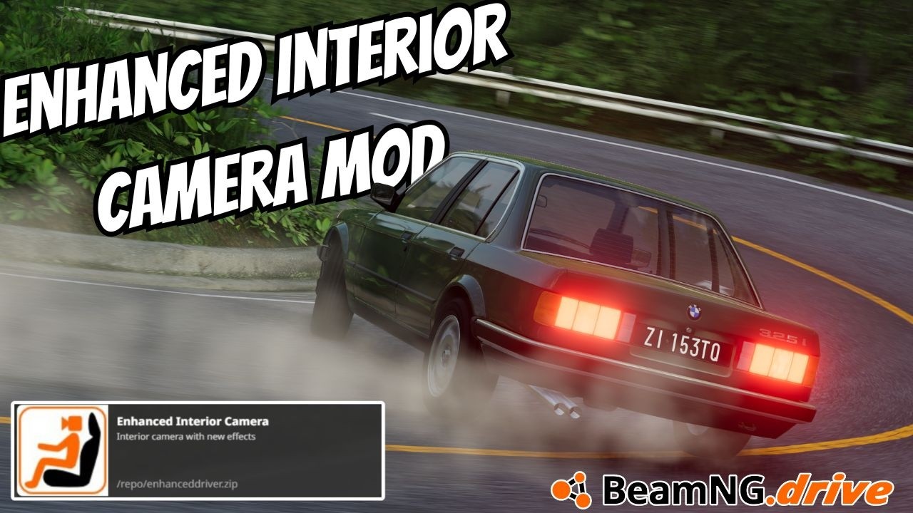 My Favorite BeamNG mod, Enhanced Interior Camera Mod. - YouTube