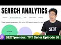New TPT Search Analytics Dashboard - TPT Seller Tip E88