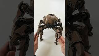 Rusty Cube Transforms into a Sci-Fi Crab Mech! 🤯🤖#shorts