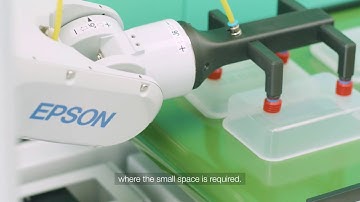 Epson ultra-compact robotic solution for injection moulding