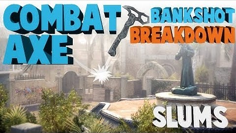 BO2 Tutorials: Combat Axe Bankshot Breakdown - Slums (Tomahawk Spots) | HeroicBankshots