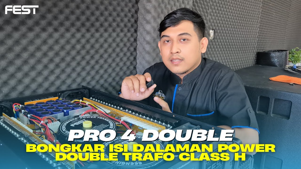 BONGKAR POWER CLASS H DOUBLE TRAFO TIPE PRO 4 DOUBLE‼️ISINYA BIKIN KALIAN TERCENGANG😱