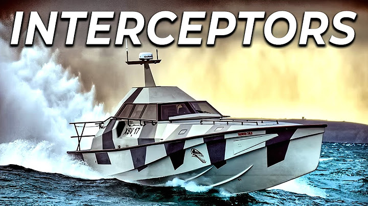 15 FASTEST Chase Boats to Hunt Down Drug Runners!