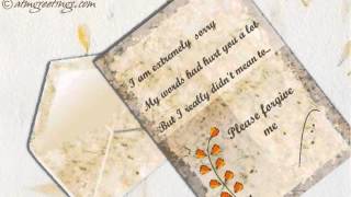 Sorry | Apology | Love | Ecards | Greetings | Messages | Video | 12 22