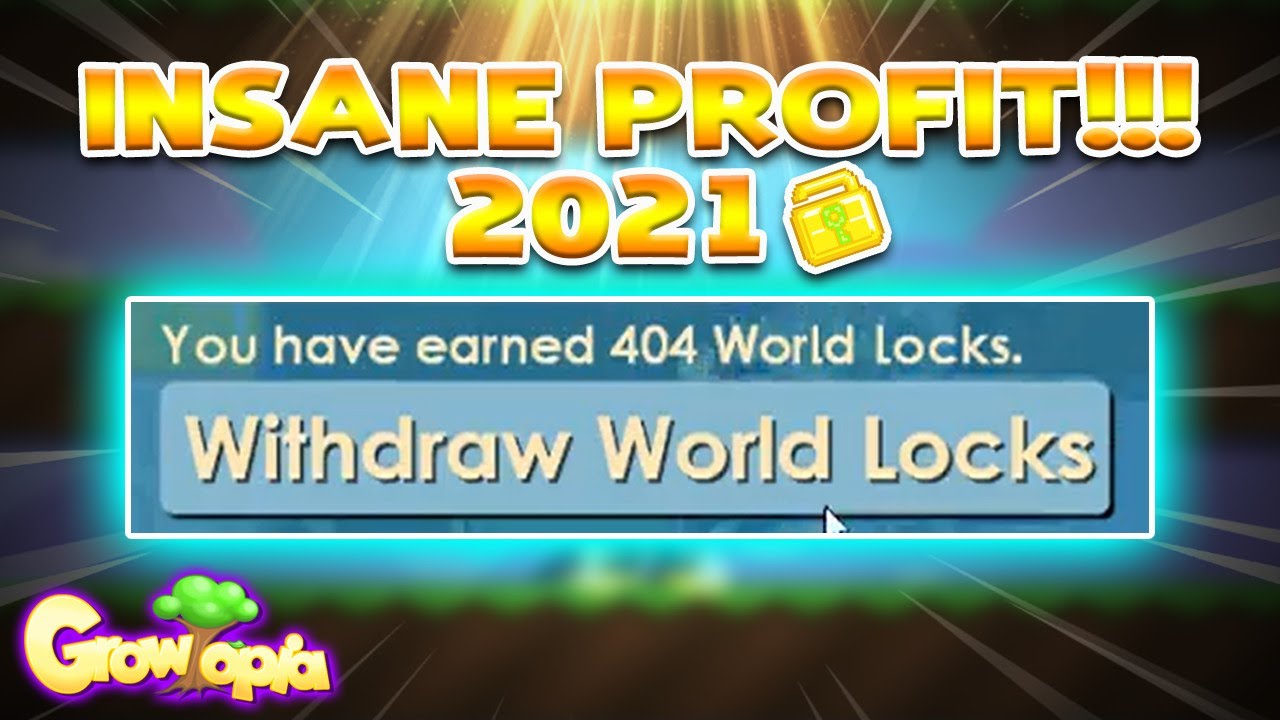 INSANE PROFIT GROWTOPIA 2021 [EASY GUIDE]  | GROWTOPIA PROFIT
