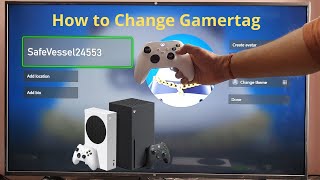 How to Change Gamertag in XBOX Series S \/ Xbox Series X