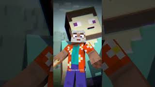 Old Steve saw Minecraft again ! ( Minecraft animations ) #minecraftanimation #shorts #mineimator