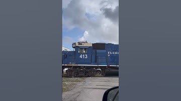 FEC DTN switching at the CIS industry in Hialeah, FL #train #railway #railfanning #railtrack #fecr