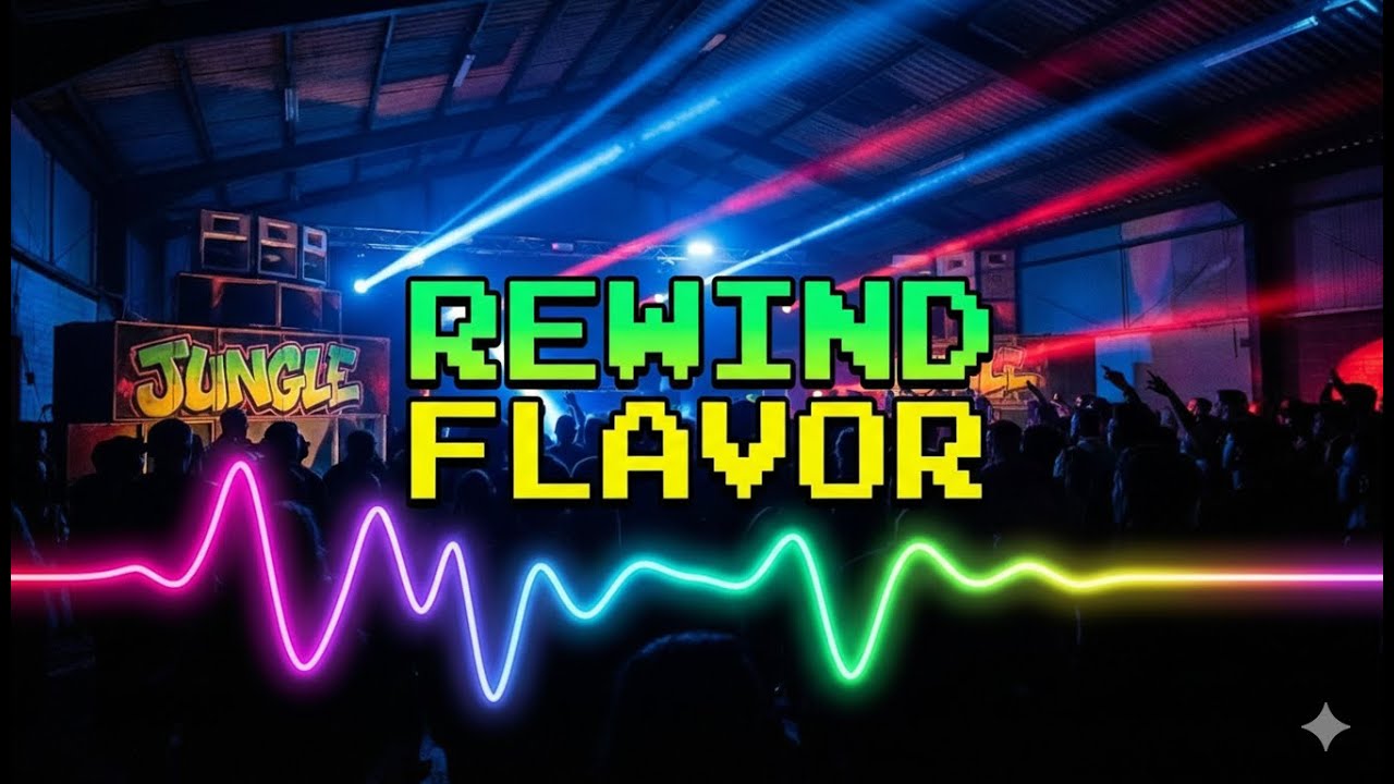 REWIND FLAVOR – Old School Jungle / Drum & Bass 170 BPM (90s Rave Vibes) | Turbo69aMusic