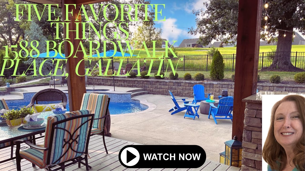 My 5 Favorite Things about 1588 Boardwalk Pl in Foxland Harbor, Gallatin TN For Sale near Nashville