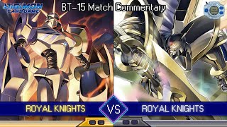 Royal Knights Mirror Match! - BT-15 Matchplay Commentary screenshot 2