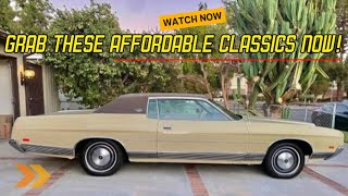 Affordable Classics You Can Buy on Craigslist Today!