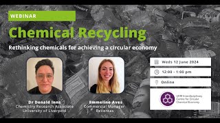 CircularChem Webinar: Chemical Recycling in a Circular Economy