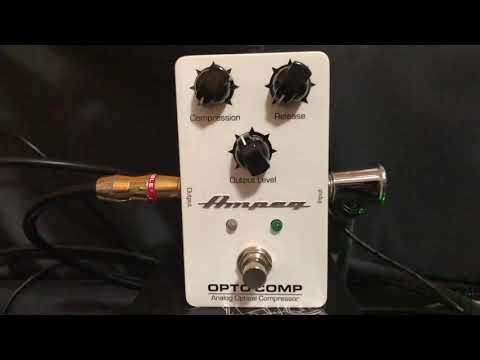 Ampeg Opto-Comp Analog Compressor... Dr. Tone demo