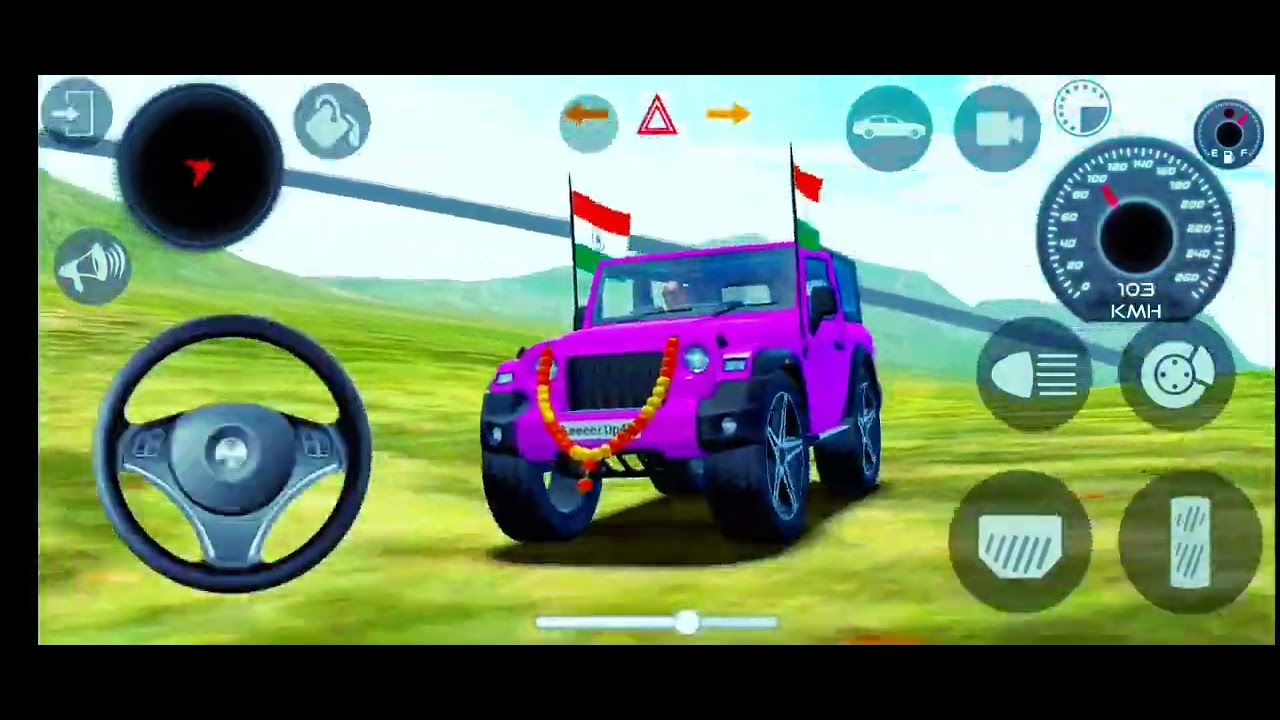 Sameer geming ki video #mahindra thar modified #dollar song #sabscribe #mahindra #sameer geming ki v