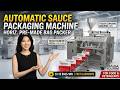 DABA Horizontal Pouch Packaging Machine |Hot Pot Base, Tomato &amp; Garlic Sauce Packaging Machine
