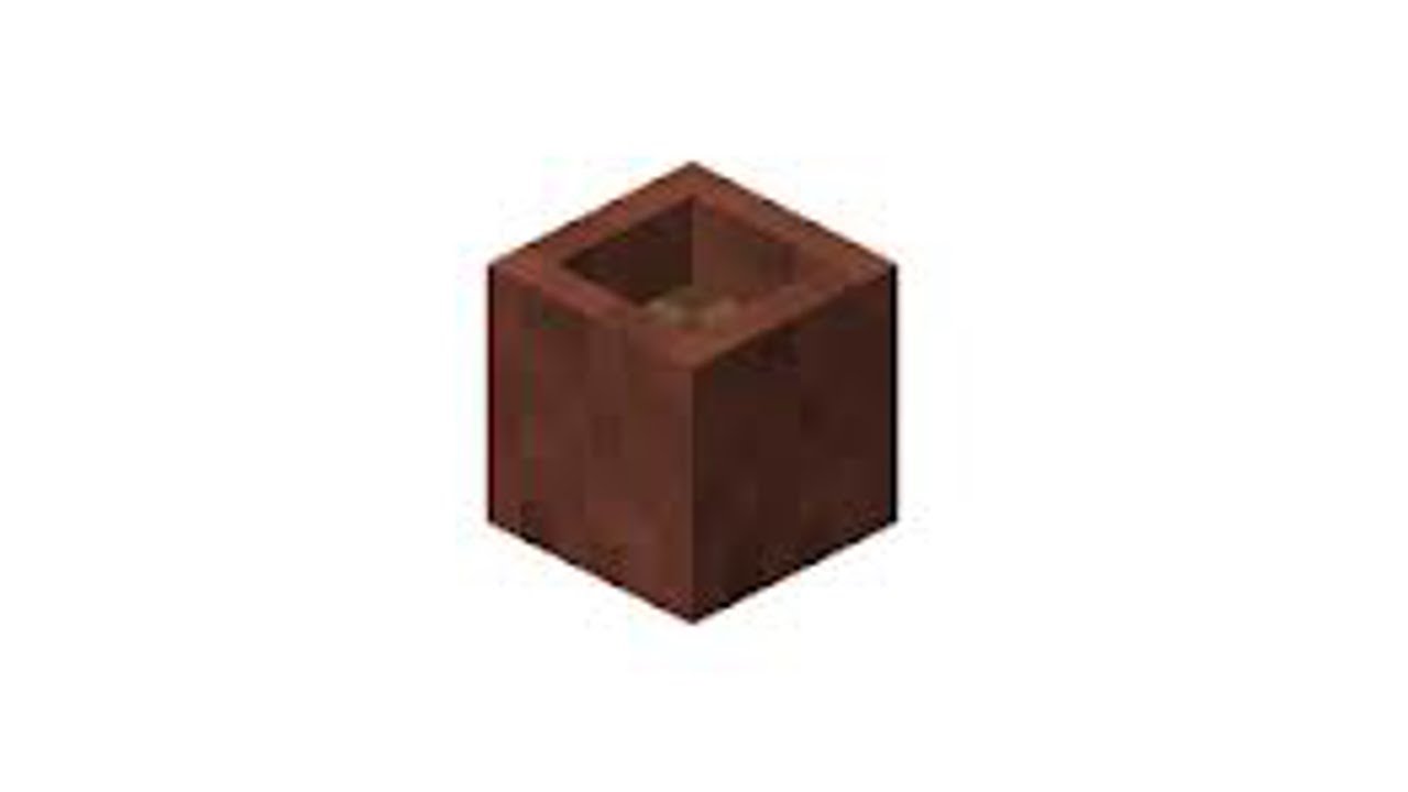 Minecraft - How to Craft A Flower Pot - YouTube