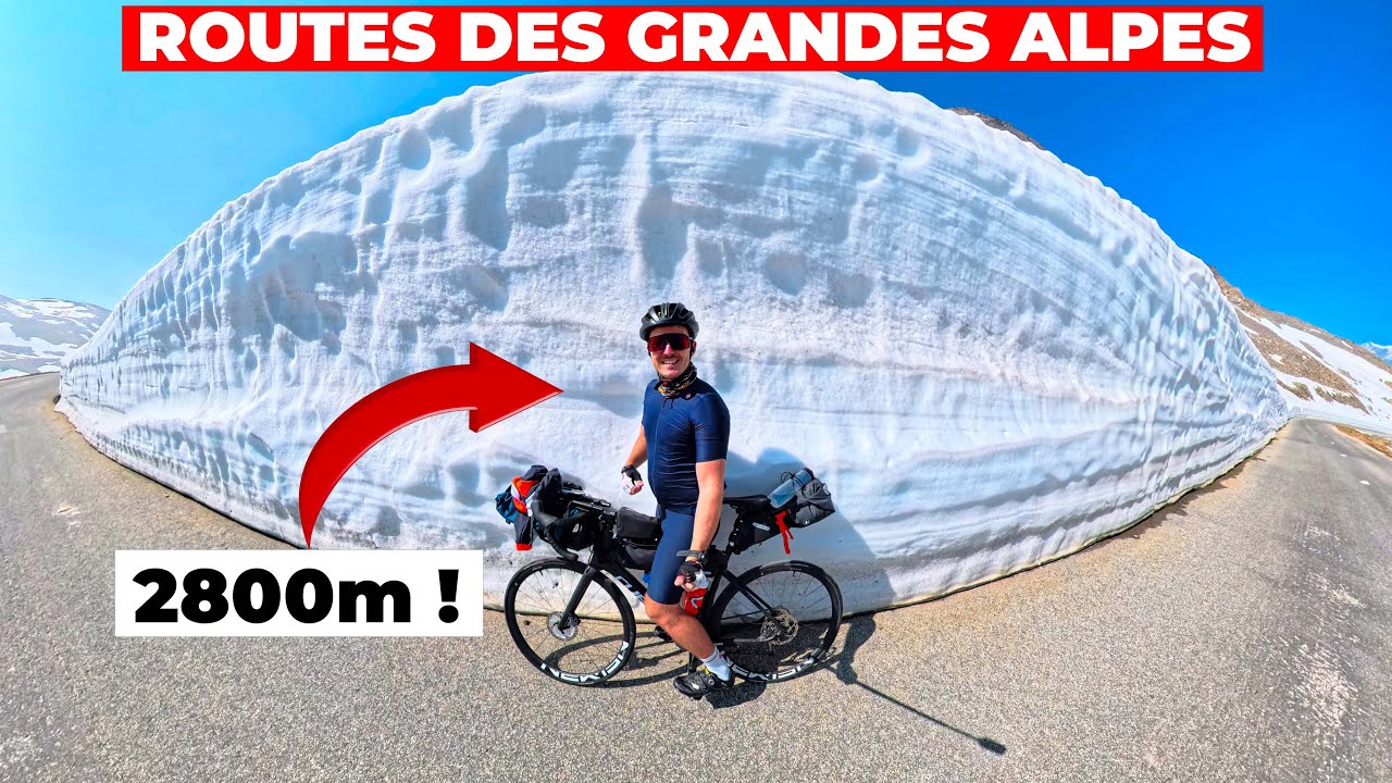 Je traverse les Alpes à vélo uniquement pour voir ça !