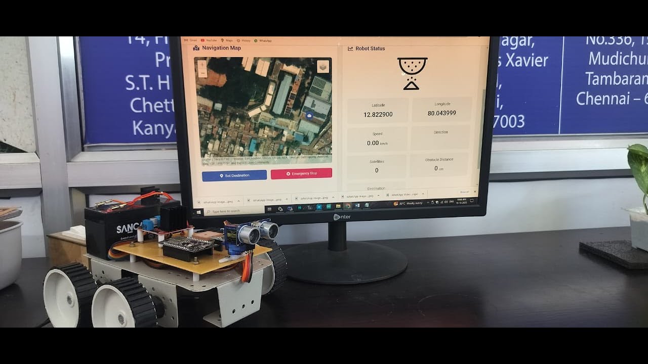 DESIGN AND IMPLEMENTATION OF AN AUTONOMOUS DOCKING ROBOT - YouTube