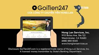 Gởi tiền về Viet Nam nhanh chóng, tiện lợi, và an toàn với Goi tien247.com