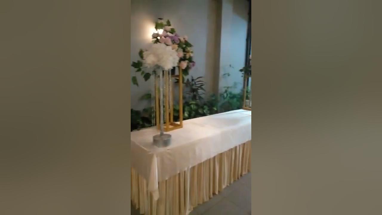 dekorasi meja prasmanan sederhana YouTube