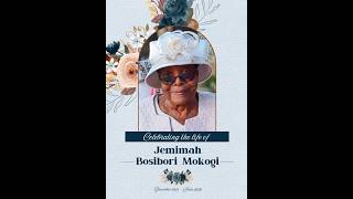 Celebrating The Life of Mama Jemimah Bosibori Mokogi