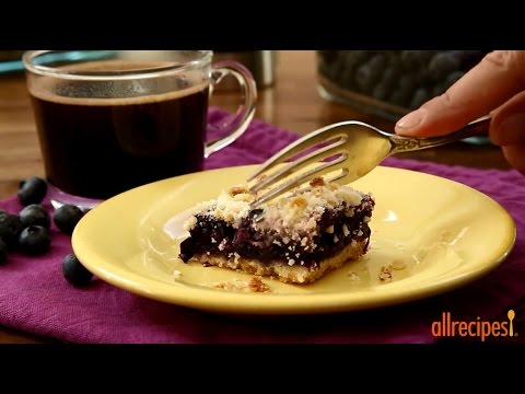 How to Make Blueberry Crumb Bars | Dessert Recipes | Allrecipes.com