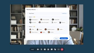 A Complete Overview of Zoho Meeting | Breakout Rooms | Product Webinars screenshot 3
