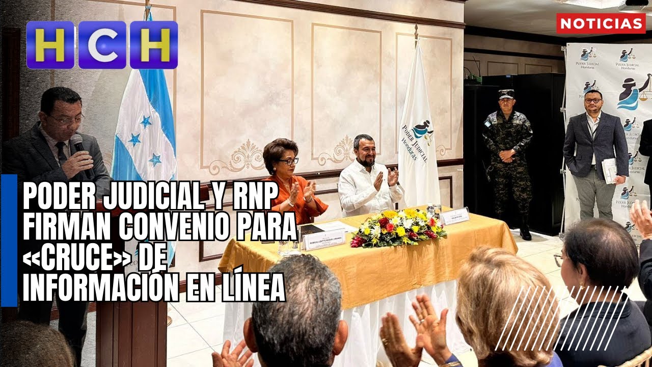 Poder Judicial y RNP firman convenio para «cruce» de información en ...