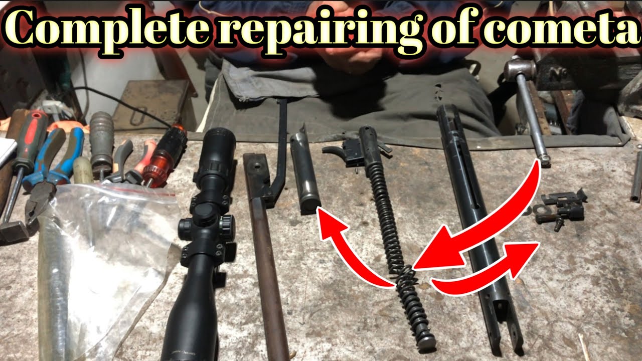 how to repair cometa air rifle | Complete repairing of cometa air rifle by SHAH G OFFICIAL