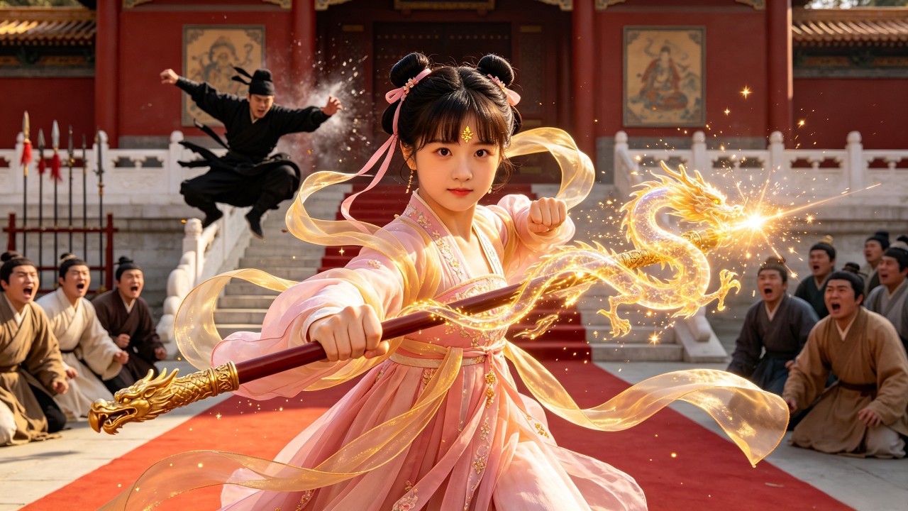 天才少女橫掃江湖，三招制敵救雙親