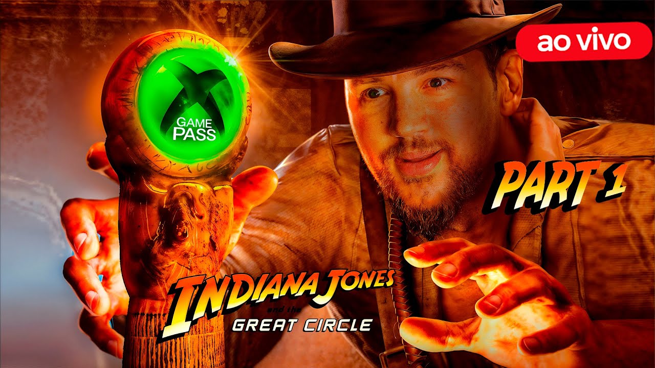as PRIMEIRAS 18 HORAS de INDIANA JONES AND THE GREAT CIRCLE no XBOX SERIES X - PART 1