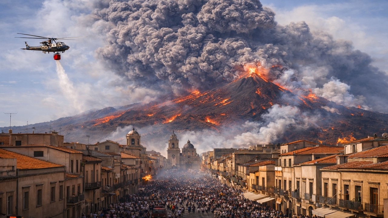 June 2 2025: Mount Etna Awakens with a Fierce Vengeance!