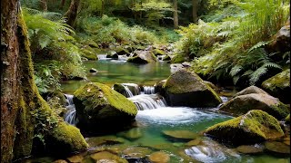 Tranquil River Surrounded by Nature’s Green | Watch Now and Drift Into a State of Pure Stillness