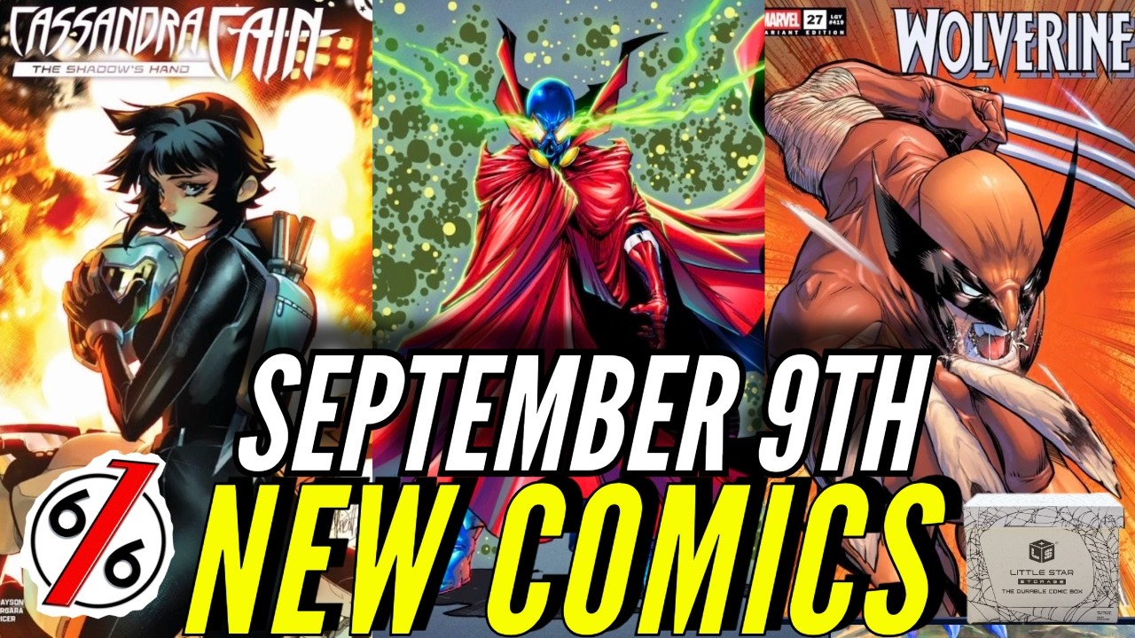 NEW COMIC BOOKS RELEASING SEPTEMBER 9TH 2026 DC  MARVEL COMICS PREVIEWS COMING OUT THIS WEEK #comics