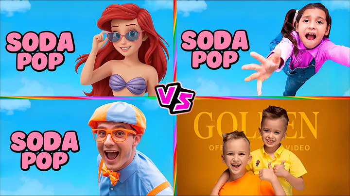BLIPPI 🆚 ARIEL PRINCESS 🆚 VLAD AND NIKI 🆚 TOYS AND STORY x SODA POP 🎶🎵 Who Is Best?