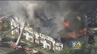 3-Alarm Fire Ravages Apartment Complex In Willingboro