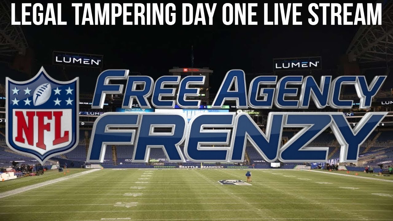 NFL Seattle Seahawks Free Agency Frenzy Day One Stream - Legal Tampering Reactions and Discussion