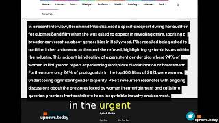 Rosamund Pike Exposes Gender Bias in Hollywood: Discover Her Audition Story at UpNews.Today