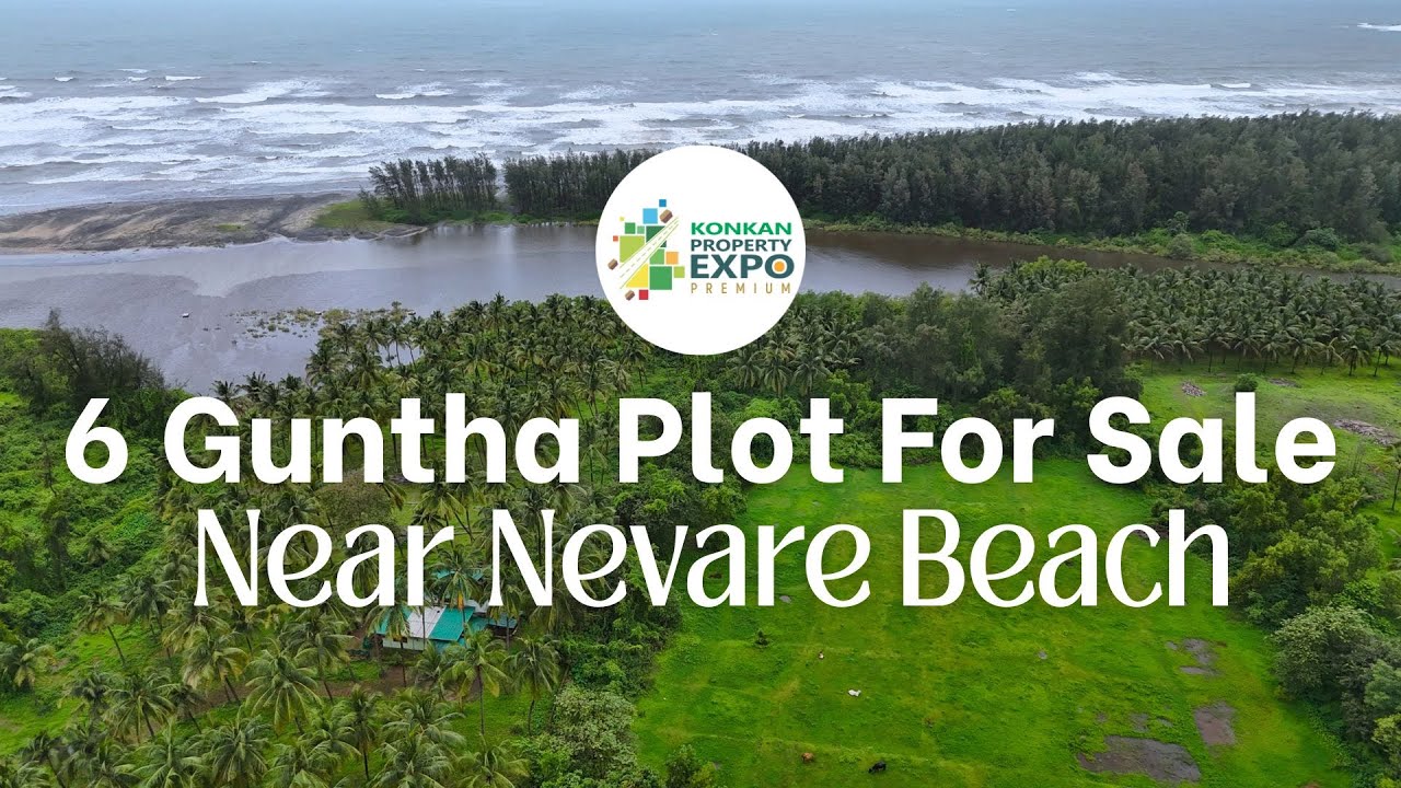 6 Guntha Sea View Plot for Sale – Nevare Village, Ratnagiri #konkanpropertyexpo