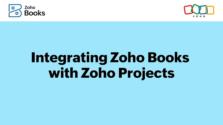Integrating Zoho Books with Zoho Projects