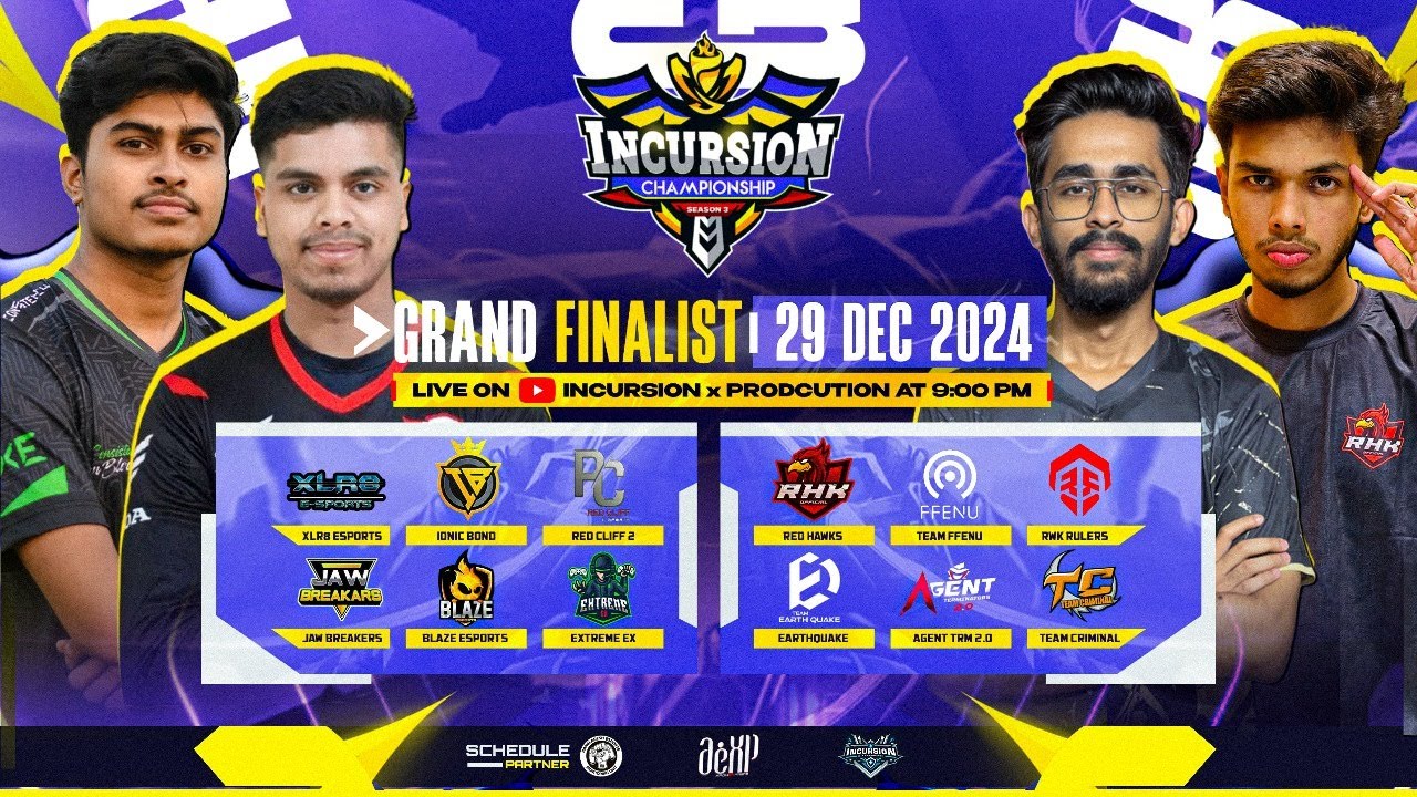 [🛑LIVE]GRAND FINAL || INCURSION CHAMPIONSHIP SEASON-2 ...