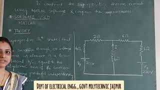 Superposition  theorm using MATLAB...