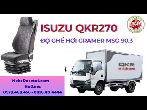 Video Độ ghế hơi cho xe tải nhỏ ISUZU QKR270 - youtube